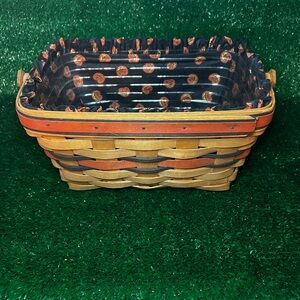 Longaberger 1994 Boo Basket Halloween w/Liner and Protector